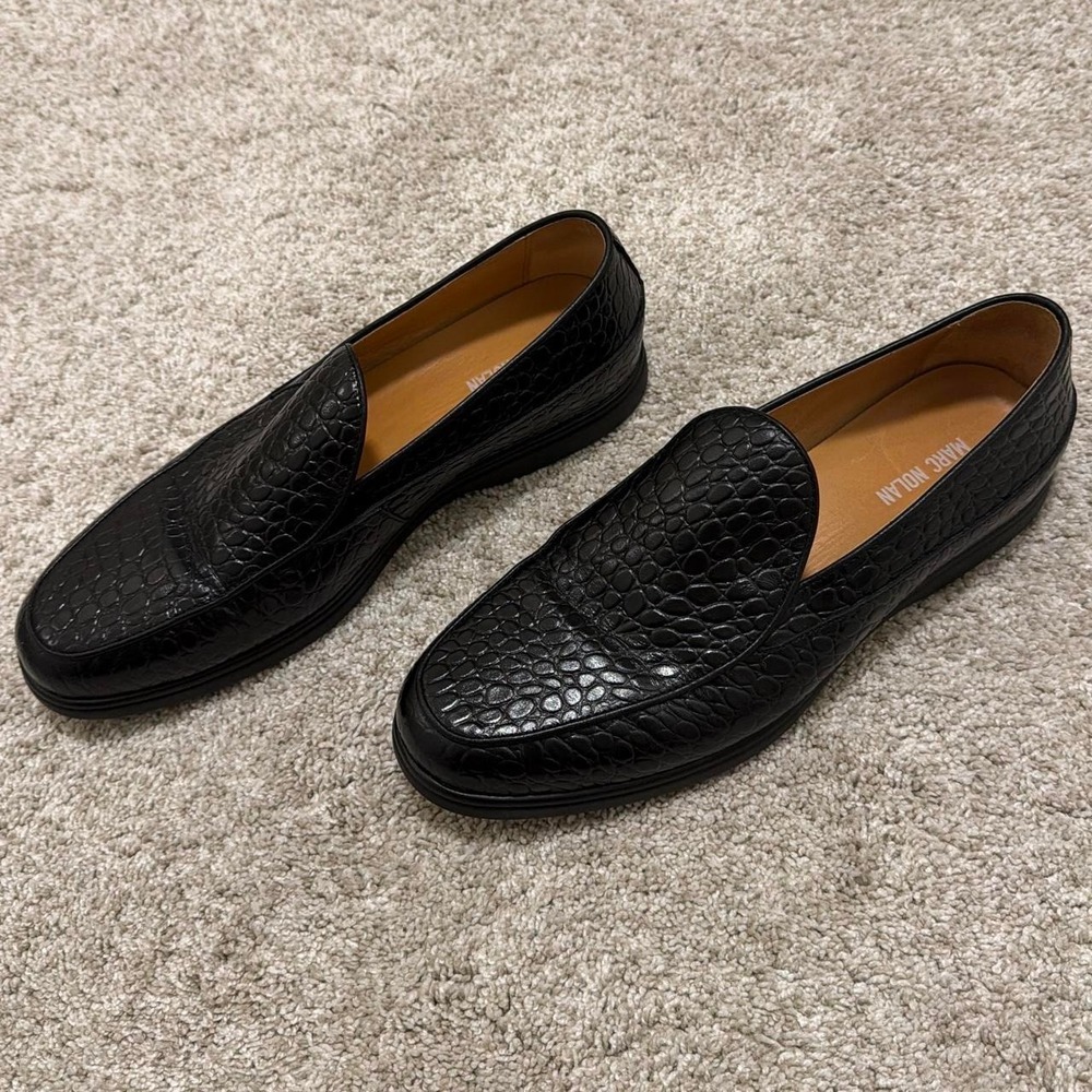 Marc Nolan Alessandro Loafers | Black | Size 11